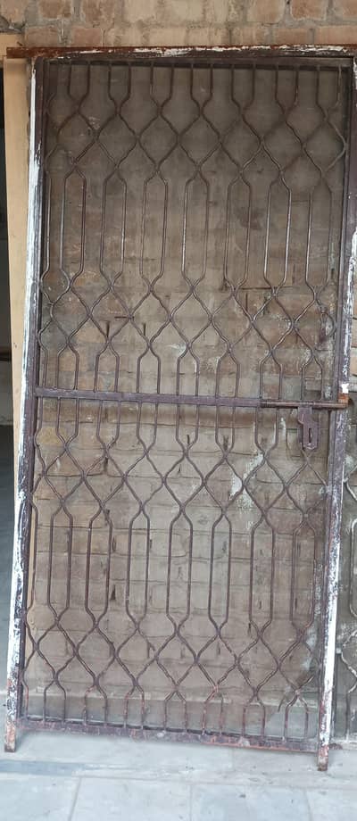 Heavy Duty Iron Door + Window Grill – Strong & Secure