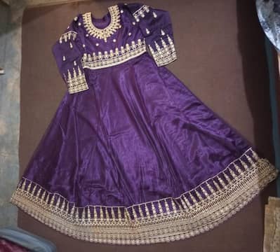 3pcs Indian heavy fall maxi