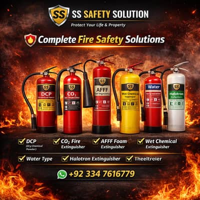Fire Extinguisher ,DCP,CO2,AFFF,Wet chmical ,Water type,halaotron