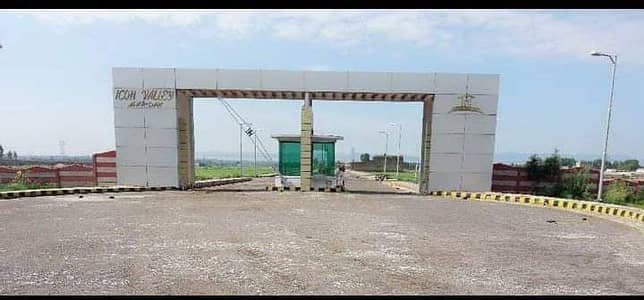 10 MARLA PLOT FOR SALE IN   ICON VALLEY MARDAN ON MAIN DOUBLE ROAD