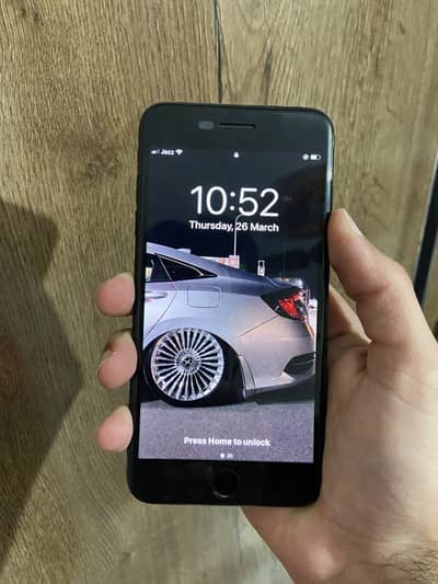 iPhone 7Plus, 7 Days Warranty, (128gb) Jet Black Premium Color 10/10