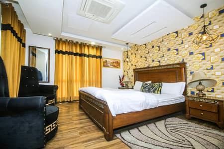 Premium 01 Bed Apartment Gold Crest DHA Ph4 on per day rent