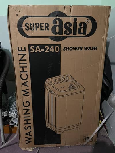 Brand new super asis washing machine model sa 240