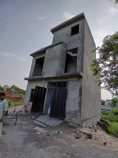 3 Marla Complete Gray Structure House For Sale In Formanites Near Dha Phase 5