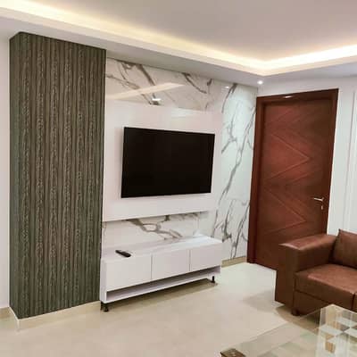 1 Bed Apartment Gold Crest DHA Ph-4 per day rent