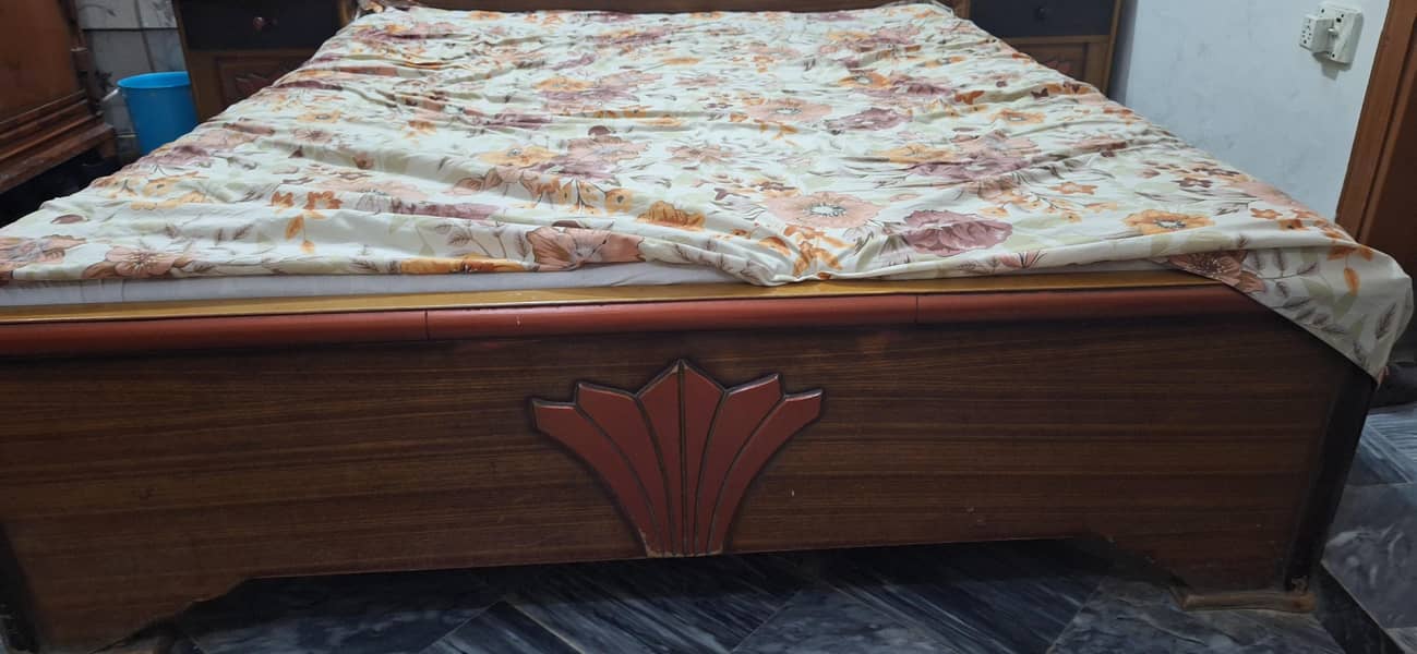 double bed attached side table 1