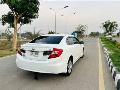 Honda civic rebirth white full option beauty