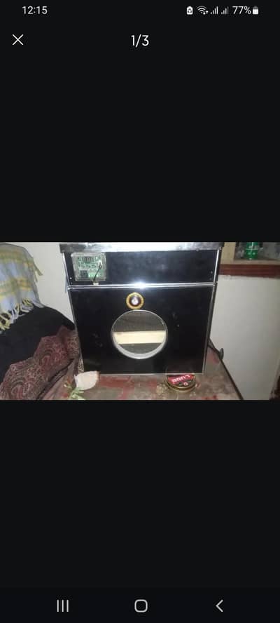 jncubeter for sale 1 month used only 40 plus egg capacity