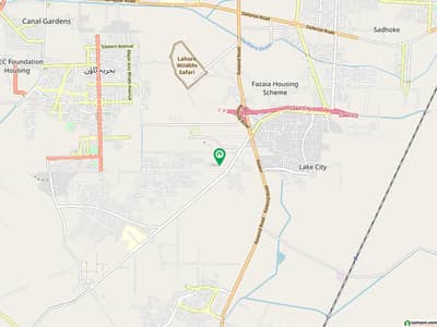 2 Kanal Plot Near Main Entrance Gate LDA Approved Near Masjid Park Commercial