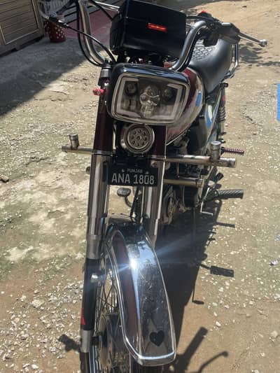 Union star Bike 22 model All Punjab Number