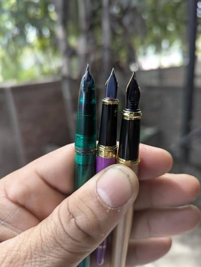 Imported Jinhao and Hero fountain ink Pens