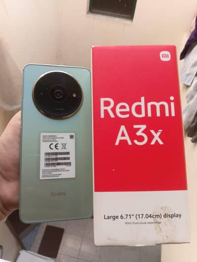redmi A3x complete box accessories ladies hand used