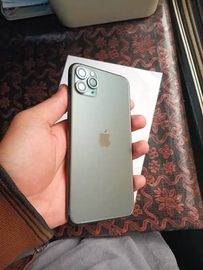 Apple iPhone 11 Pro Max | 256GB | PTA | Green | 73% | 10/10