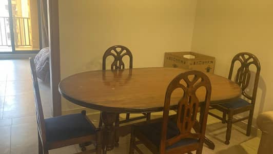 4 Chairs Dining Table