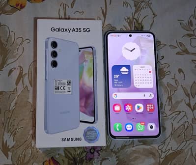 Samsung A35 brand new condition 8/256