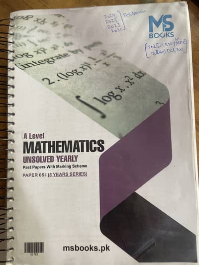 A Level Maths Past Papers for Sale