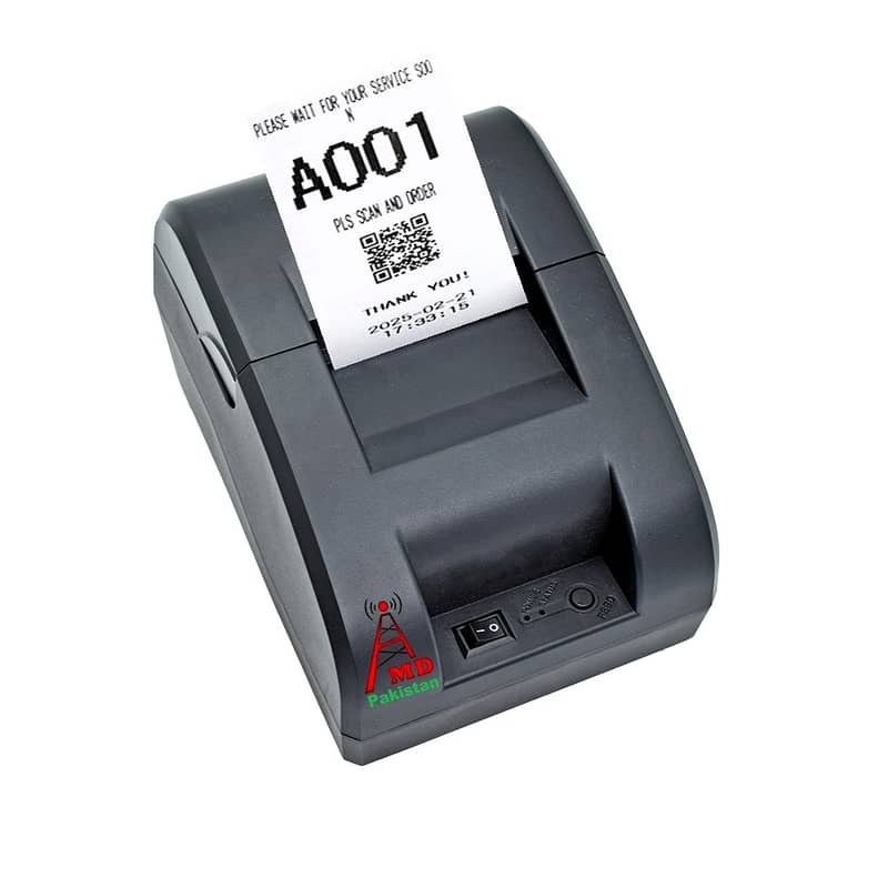 Thermal Printer Queuing System Printer Queue Number Printer Dispenser 0