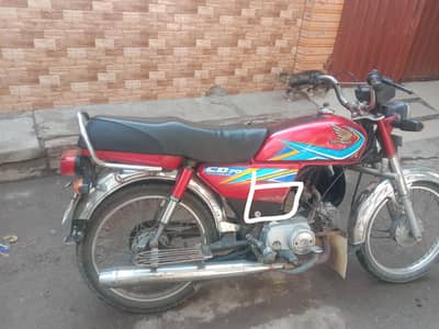 Honda cd 70 19 model for sale contact 03067276246