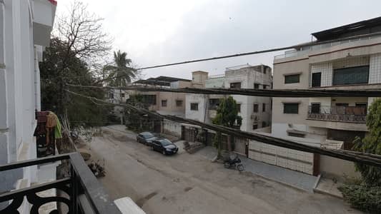 Brand new 1st Floor Portion Weas Open Available On Sale In PECHS Block 2 Ghazali Road