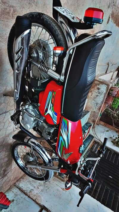 Honda 125 karachi Register