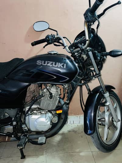 Suzuki bike GD110s special grey color condition okay