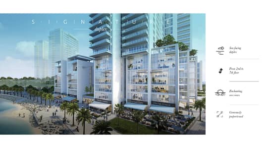 Panorama Tower Signature Apartment- Last Remaining 2B-5 | Biggest 2-Bed | Breathtaking Sea & Sunset Views - Possession At 2026 June Emaar Ocean Front