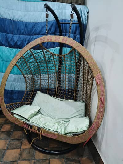 Rs 7,000 Stylish Hanging Swing Chair with Stand – Jhoola for Home / B
