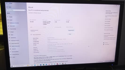 INTEL DESKTOP i5 4th generation 16gb Ram 768 storage 2 gb graphic card