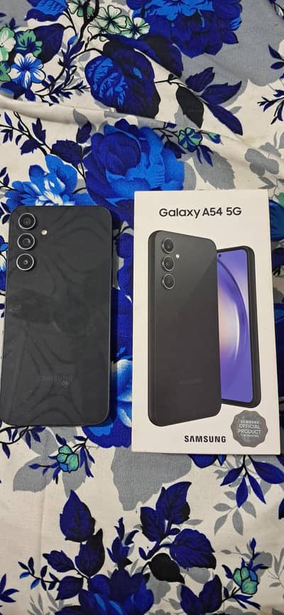 Samsung A54 8 GB ram 256 GB memory