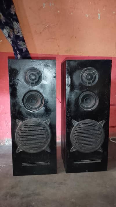 Best Speaker Set For Any Amplifier High Watt 6+6 inch speaker+wofer