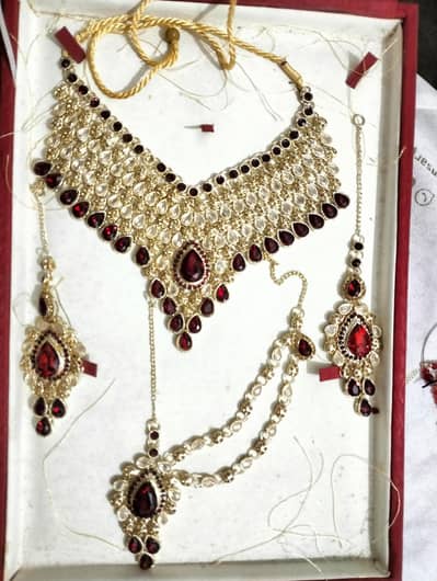 Artificial Bridal Jewelry set