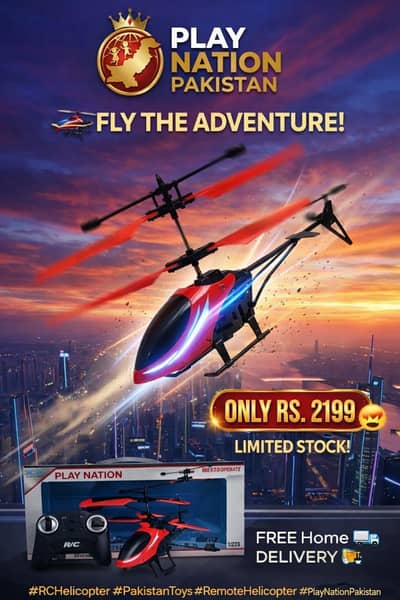 Fly The Adventure – High Speed RC Helicopter