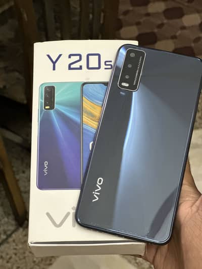 vivo y20s complete box 8gb 256gb