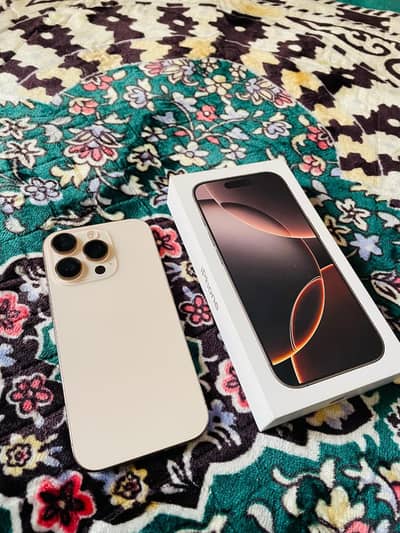 iPhone 16 Pro Max PTA Approved 256gb Memory