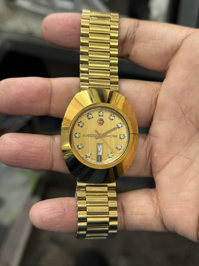 Original Rado Diastar one line on dial