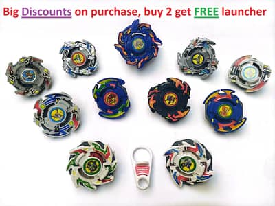 Beyblade Old Plastic Gen/HMS Dragoon, Dranzer, Driger, Draciel Toys