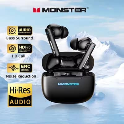 Monster ANC Gaming/Air 31, HP H10i ENC/Heavy Bass Deep Sound Earbuds