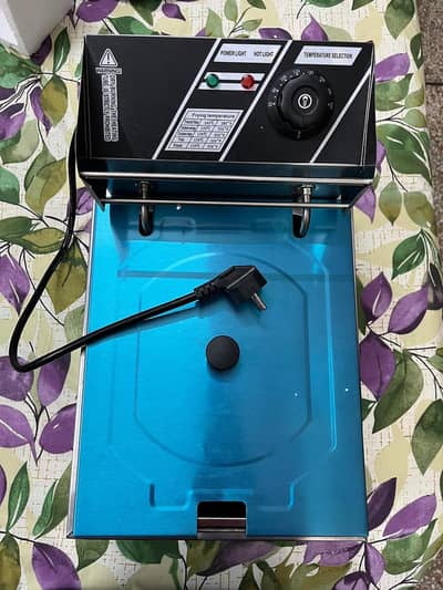 Single Electric 6L Deep Fryer Electric Frying Machine