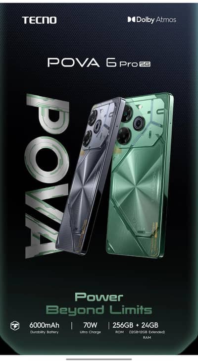 pova 6 pro 5g 12/256 Non pta sim abi working main hy