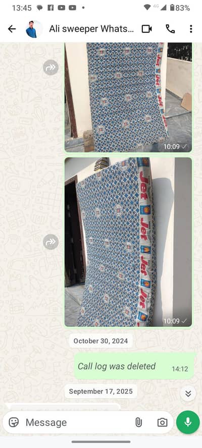 Used single bed  foam