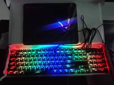 Teamwolf RGB Mechanical keyboard+Mouse+Mouse pad|Box pack|Gaming Combo