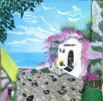 Whispers of the Sea - acrylic painting