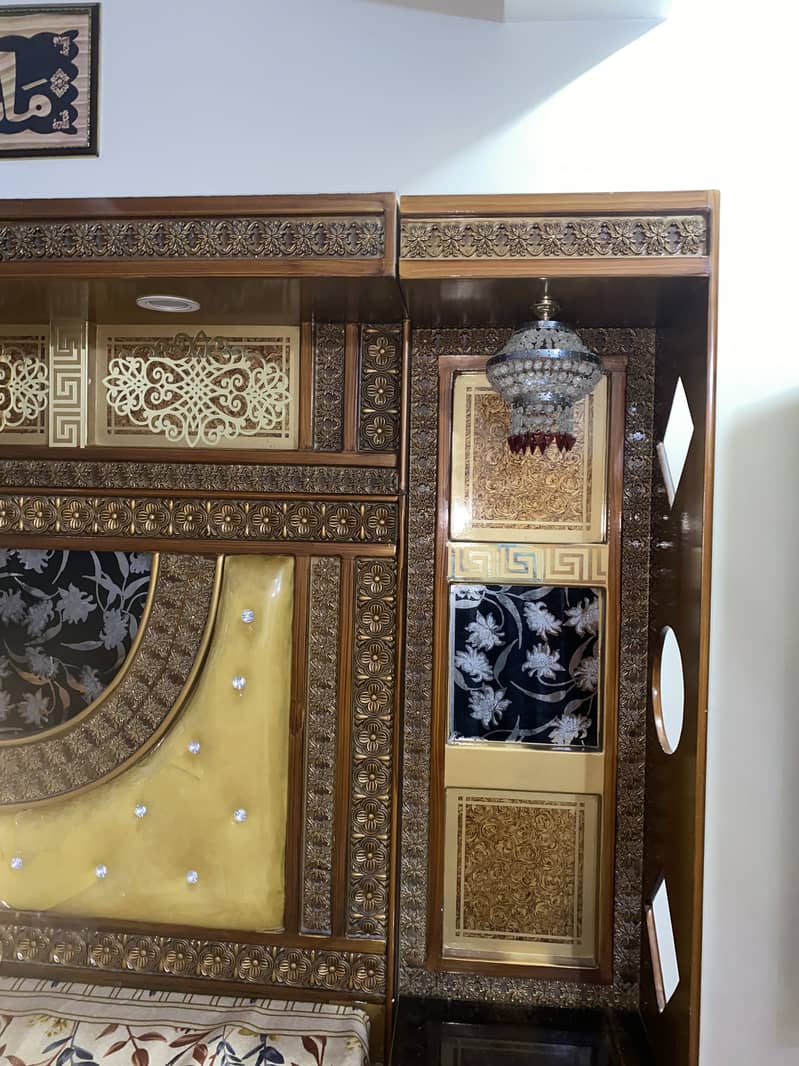 Bed set with dressing table 6