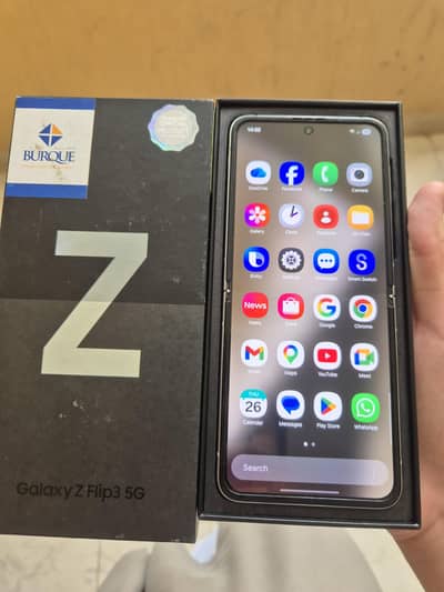 Samsung Galaxy Z Flip 3 Official PTA Approved 5G 8/256GB Snapdragon888