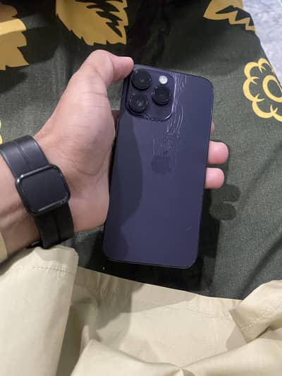 iPhone 14 Pro Max JV - Back Glass Broken