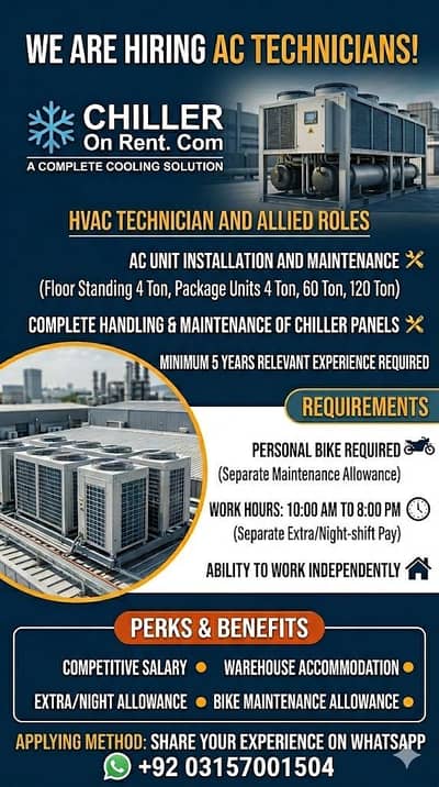 Ac Technician Job Available