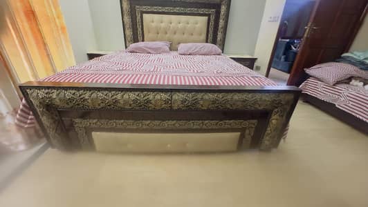 Double Bed with spring Matrix