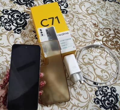 Realme C71 - 128GB/ 8GB+16GB extendable with 45W Fast charger
