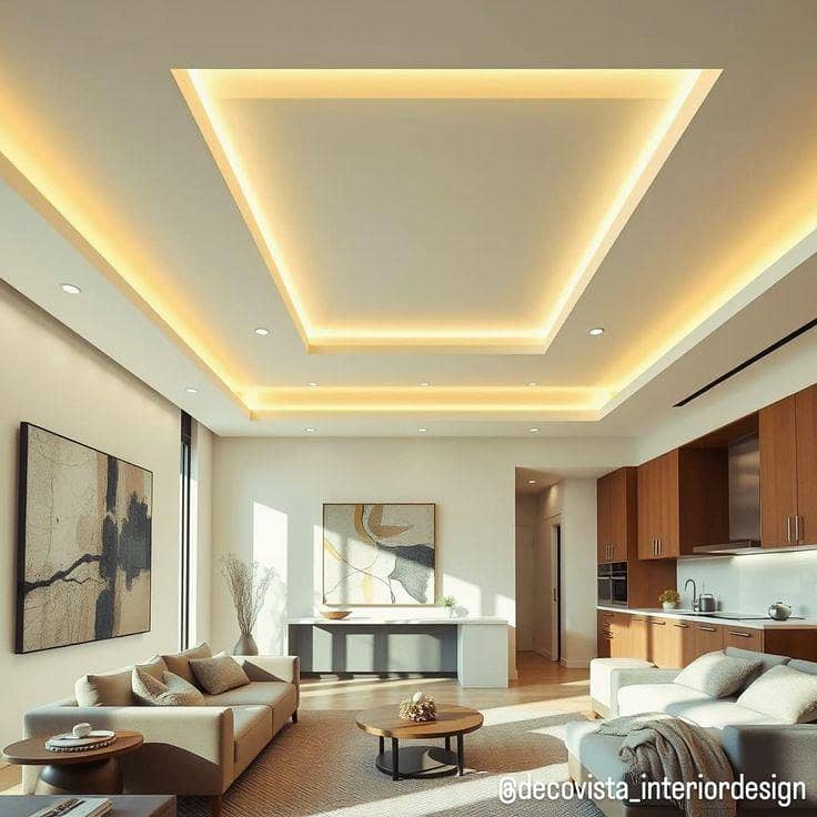 False Ceiling/ pop ceiling/ Wall Frame/ Mold Work 1