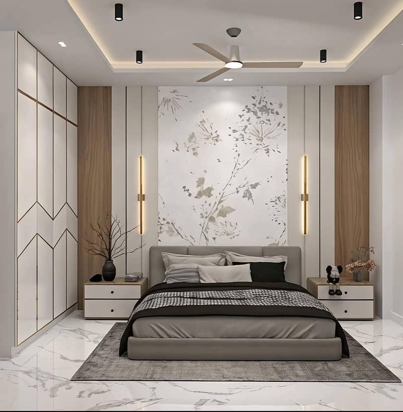 False Ceiling/ pop ceiling/ Wall Frame/ Mold Work 12